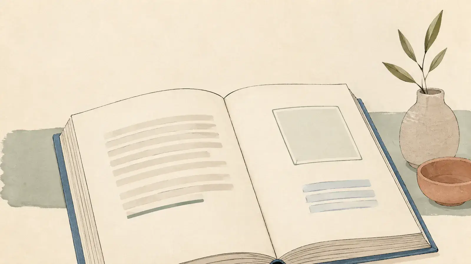 Book margins containing a question, a short note, and a selective underline